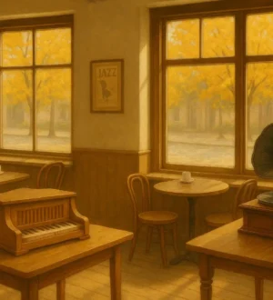 От шарманки до винила: как звучали первые кафе XX века