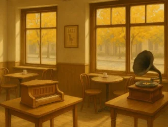 От шарманки до винила: как звучали первые кафе XX века