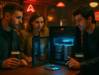 Первые CD-ченджеры в барах 90-х: зачем нужны были на 200 дисков